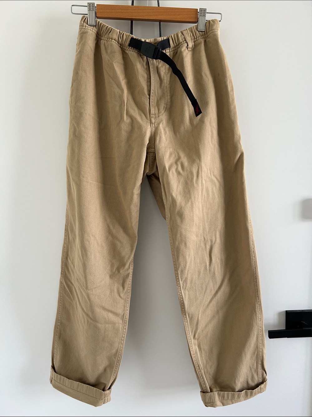 Gramicci Relaxed Fit Cotton Chino Pants - Tan